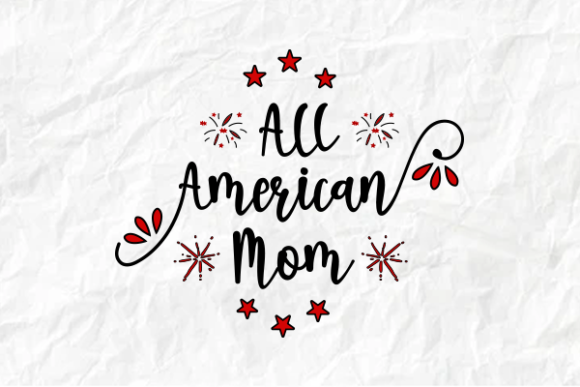 4th of July T-Shirt Designs: All American Mom Graphics