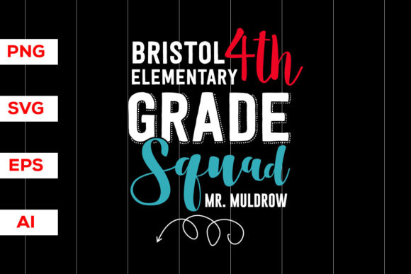 Bristol Elementary Fourth Grade SVG Graphics