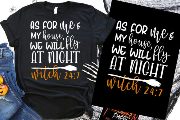 Halloween T-Shirt Design We Will Fly Graphics