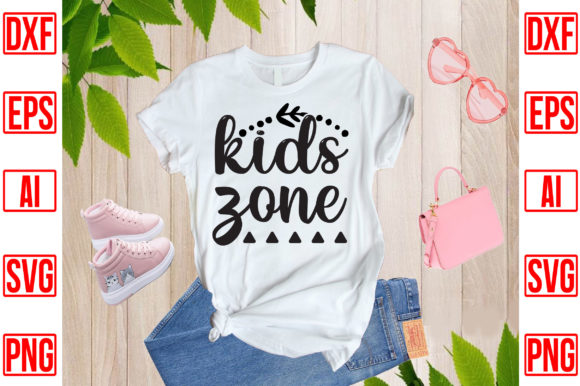 Kids Zone Graphics for T-Shirt Designs