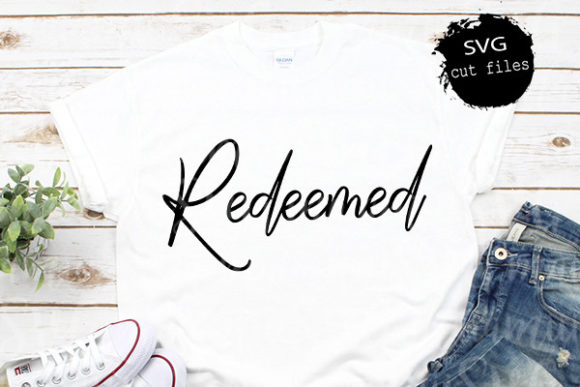 Redeemed SVG: Graphics & T-Shirt Designs for Editorial Impact