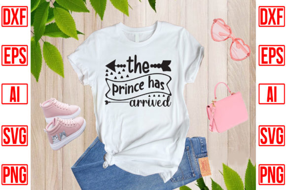 The Prince Has Arrived: Graphics for Bold T-Shirt Designs